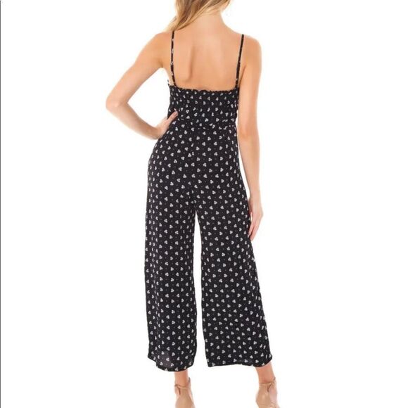 Blue Life Elle Jumpsuit Black Tulip Dot size XS - Picture 3 of 15